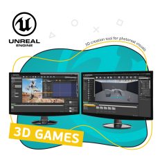 Unreal Engine 4. Игровой движок - КИБЕРшкола программирования для детей, компьютерные курсы для школьников, начинающих и подростков - KIBERone г. Арзамас