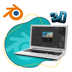 Blender - КИБЕРшкола программирования для детей, компьютерные курсы для школьников, начинающих и подростков - KIBERone г. Арзамас