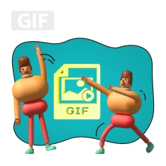 Gif-анимация - КИБЕРшкола программирования для детей, компьютерные курсы для школьников, начинающих и подростков - KIBERone г. Арзамас