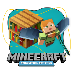 Minecraft Education - КИБЕРшкола программирования для детей, компьютерные курсы для школьников, начинающих и подростков - KIBERone г. Арзамас