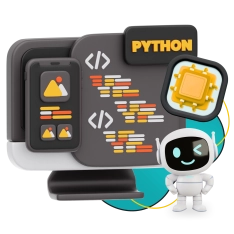 Мой первый сайт с мозгами: Python + AI - КИБЕРшкола программирования для детей, компьютерные курсы для школьников, начинающих и подростков - KIBERone г. Арзамас