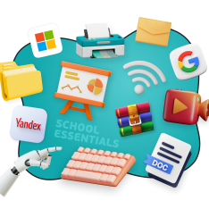 Цифровая база для школьника - КИБЕРшкола программирования для детей, компьютерные курсы для школьников, начинающих и подростков - KIBERone г. Арзамас