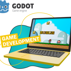 Godot.  Основа создания легендарных игр - КИБЕРшкола программирования для детей, компьютерные курсы для школьников, начинающих и подростков - KIBERone г. Арзамас