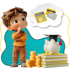 Финансовый интеллект вместе KIBERone - КИБЕРшкола программирования для детей, компьютерные курсы для школьников, начинающих и подростков - KIBERone г. Арзамас