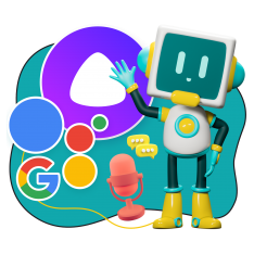 Голосовой помощник Алиса - КИБЕРшкола программирования для детей, компьютерные курсы для школьников, начинающих и подростков - KIBERone г. Арзамас