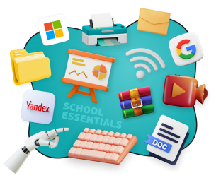 Цифровая база для школьника - КИБЕРшкола программирования для детей, компьютерные курсы для школьников, начинающих и подростков - KIBERone г. Арзамас